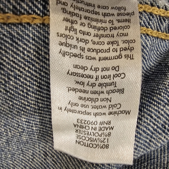 Pacsun Denim Jacket Light Blue Long Sleeve - Picture 15 of 16